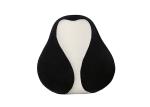 Black Orthopedic Lumbar Memory Foam Back Cushion For Car Office Wheelchair