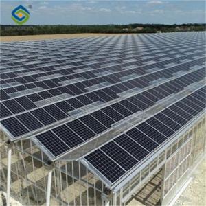 Quality Double Layers Glass Cover Photovoltaic Greenhouse Solar Panel Greenhouse wholesale