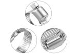 ISO9001 12.7mm Band Width Nickle plated American Hose Clamp