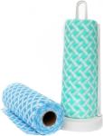 30x25cm Reusable Cleaning Cloths , Durable Non Woven Kitchen Towel Roll