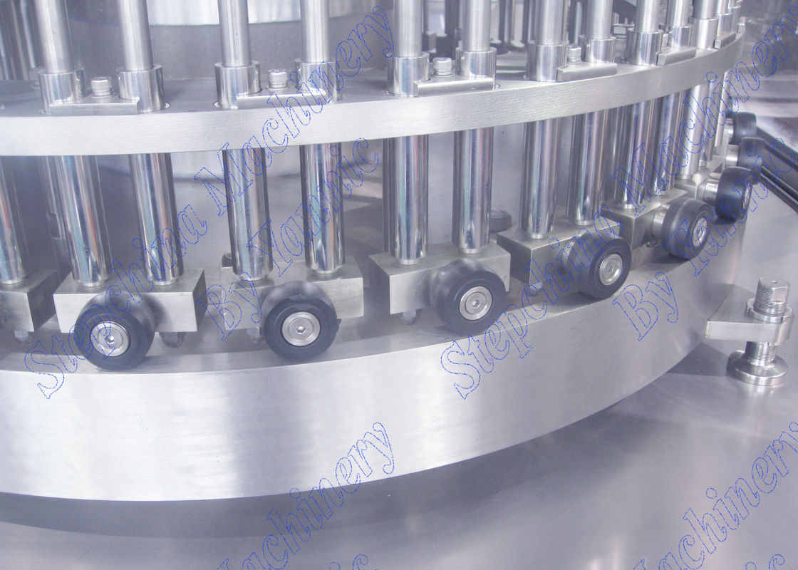 Automatic Bottle Water Filling Machine With 24 Rinsing Heads / 6 Capping Heads