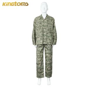 Quality BDU American Tiger Camoulfage Plaid Fabric Army Combat Uniform wholesale