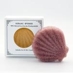 Shell Bamboo Charcoal Konjac Sponge
