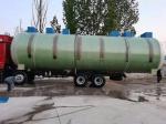 Corrosion Resistant FRP GRP Integrated Sewage Treatment Equipment Strength Low