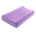 Pain Relieve Cooling Memory Foam Pillow Washable Bamboo TPE Non Pressure Breath