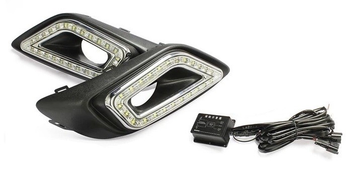 PP LED Daytime Running Lights DRL HONDA Jade 2013 2015 Auto Spare Parts Accessory