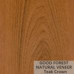 Teak Natural Wood Veneer Natural Crown Cut Veneer FSC Certification