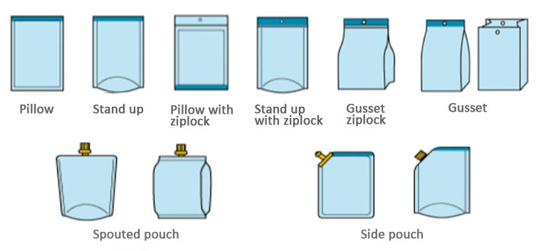 Premade Standup Pouch Filling Sealing Machine Powder Doy Packer