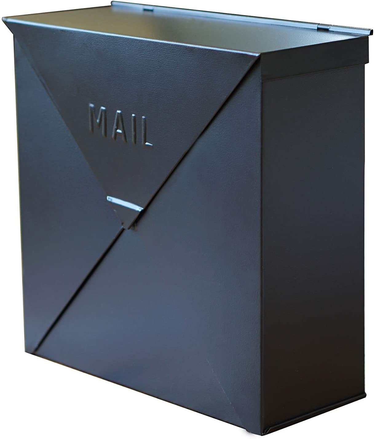 Custom Logo Printed Industrial Style Iron Wall Mount Post Box with Anti-rust Features