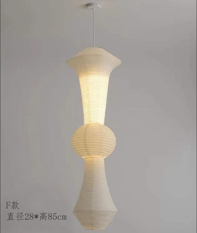 Modern Designer Handmade Paper Lamps Minimalist Pendant Lights for Living Room Bedroom Cafe lighting(WH-AP-562)
