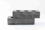3Holes grey brick for building projects