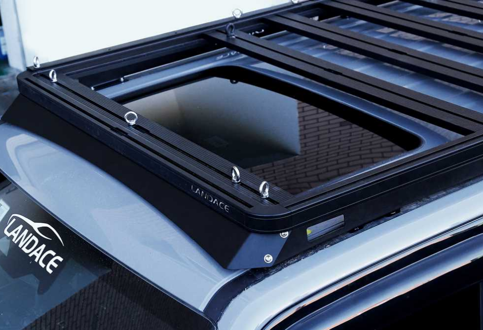 Universal Product Customization Landace Logo Aluminum Alloy Roof Rack for Jeep Tank 300