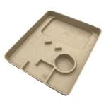 Dry Press Moulded Cardboard Packaging , Formed Pulp Packaging 3mm Thickness
