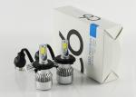 USA Bridgelux Chip COB LED Headlamps For Cars , High Power LED Headlight Bulb H4