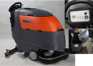 Quality Double Brushes Industrial Floor Cleaning Machines With Collision Wheels wholesale