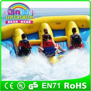 Quality flying fish boat pvc inflatable banana boat flying fish boat for sale wholesale