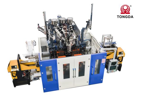 Plastic Hollow Blow Molding Equipment Automatic Jerry Can 25L Double Stations