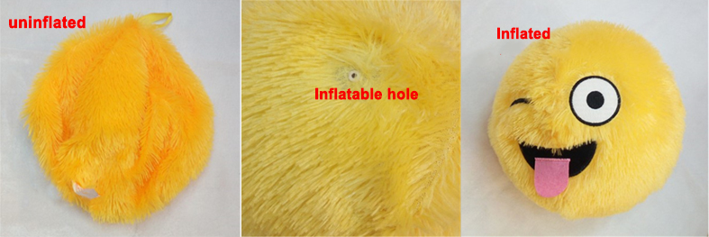 Soft Inflatable PVC Party Ball Funny Plush Toy for Unisex Indoor and Outdoor