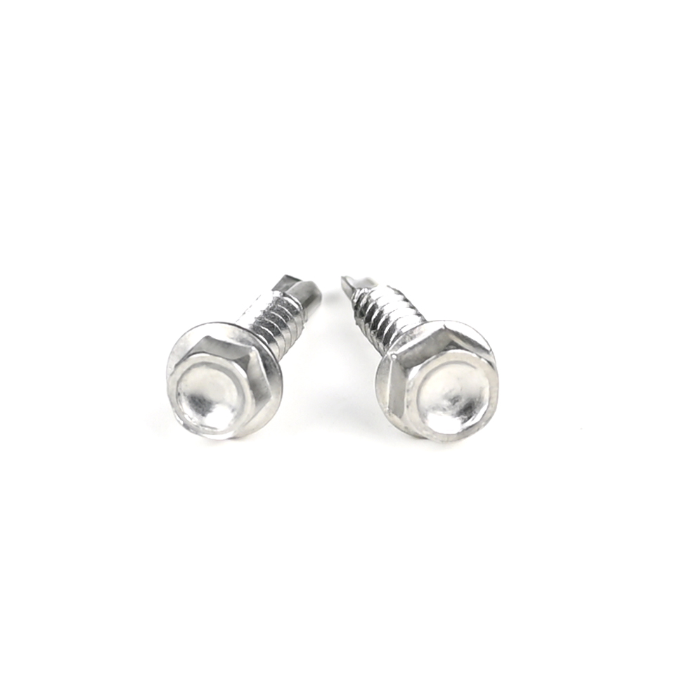 Stainless Steel 410 Self Drilling Screw Hex Washer Head for Metric Measurement System