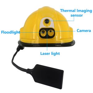 Quality 4G Smart Temperature Measuring Helmet Camera Android 7.1Bluetooth4.0 GPS Led Light wholesale