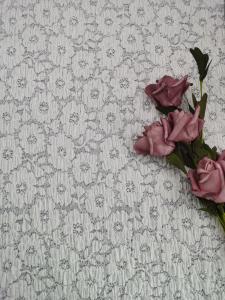 Quality 49 Inch White Color High Quality Spandex Floral Lace Fabric For Lady Clothing Women Dress wholesale