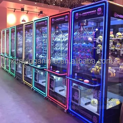 Age 8 Years Plush Doll Crane Machine Direct Supply 80KG Coin Operated Claw Game Center