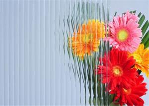Quality Furniture Decorative Patterned Glass 5mm Thickness Clear Millennium Embossed Glass wholesale