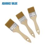 No Cracking Bristle Paint Brush , 10-12mm Thickness Wood Paint Brush