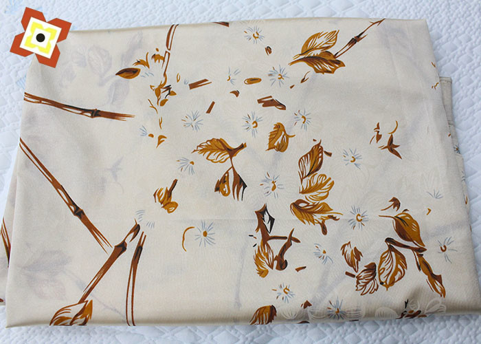 230cm Width Pillow Mattress Quilting Fabric Beige Decor Tear Resistant