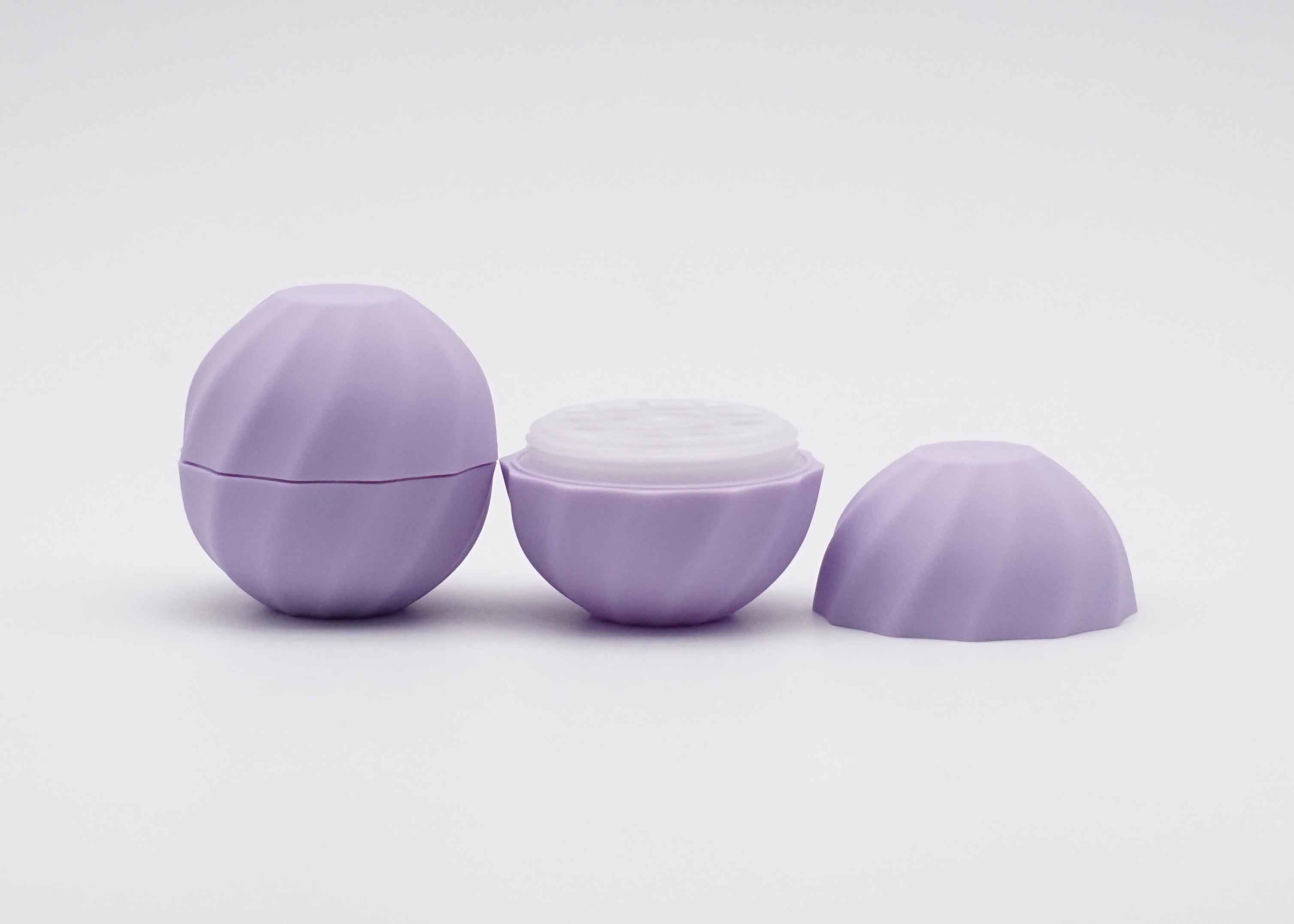Dark Purple 7g Mini Cute Lip Balm Tube Small MOQ Cosmetic Container Tube