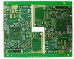 HDI 6 Layer Printed Circuit Board FR4 Green Soldermask Immersion Gold 2OZ Copper