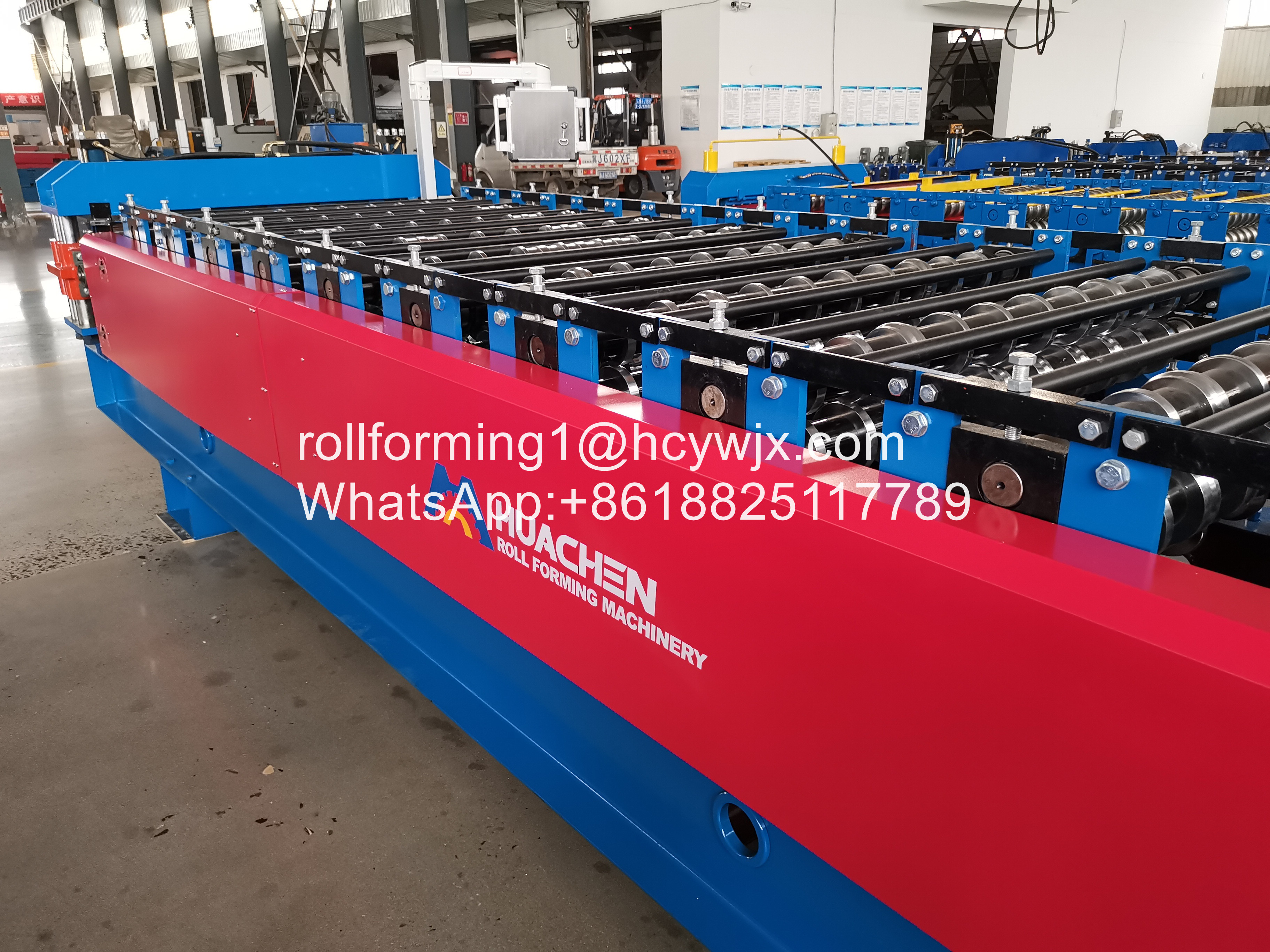 Aluminum Roofing Sheet Roll Forming Machine Double Layer Metal Tile Making Machine
