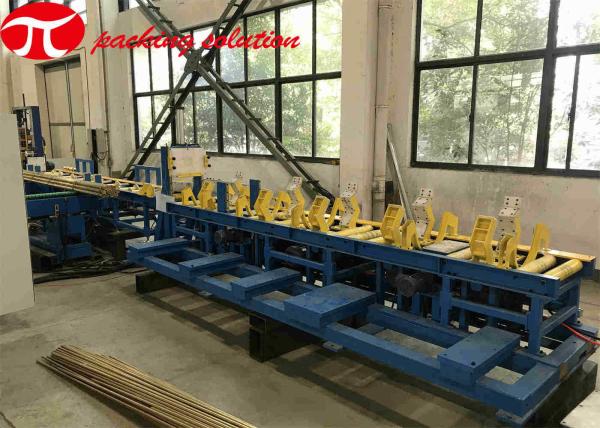 Hydraulic Copper Coil Packing Line Paper Covering Shifting Bundle Tube Packaging