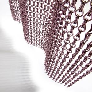 Quality 1m-30m Architectural Mesh Curtain Chain Link Plain / Twill / Dutch Weave wholesale