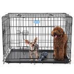 91x64x58cm Lightweight Metal Dog Crate Welded Easy Cleaning Two Handles
