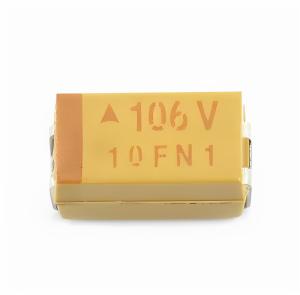 Quality TAJC106K035RNJ 106v 10uf 35v Tantalum Capacitor SMD Height Restricted Design wholesale