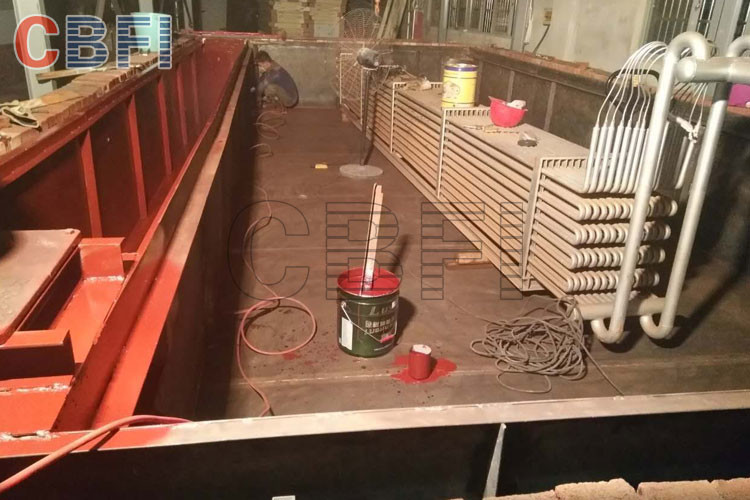10000 KG Daily Capacity Ice Block Machine PLC Control Ice Block Making Machine
