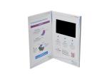 Golden Stamp LCD Video Book , Digital Promotional Video Brochure Business Gift