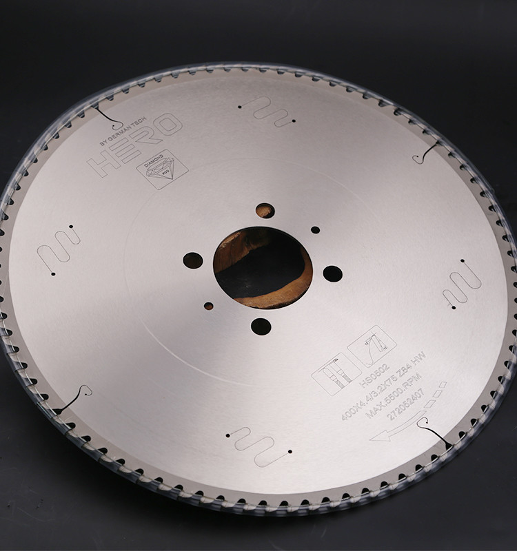 Sintered Diamond Tipped Saw Blade Reduced Cutting Friction Improve Slab Flatness