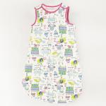 Printing Customized Newborn Baby Sleeping Bag 100% Cotton Baby Sleep Sack