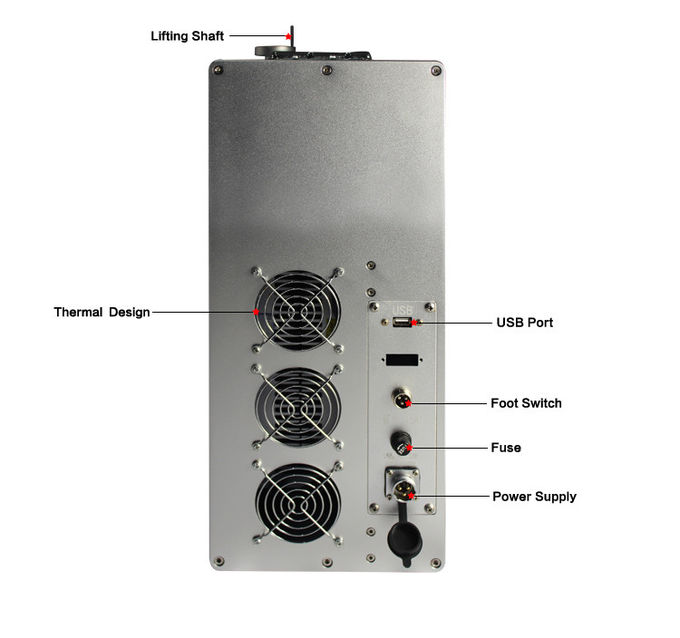 Free PC Fiber Laser Marking Machine Connected to the Computer/Laser Marking Machine Metal