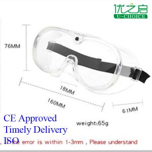 Quality Portable Anti Fog Safety Glasses , Lightweight Surgical Safety Goggles wholesale