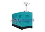 Mining Site Light Tower 2 X 1000W Industrial Generator Set
