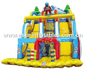 Quality Outdoor Inflatable Slide For Children Park Rental Games wholesale