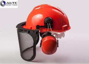 Quality Metallurgy PPE Safety Helmet , Industrial Safety Helmet With Face Protection wholesale