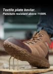 6" Lace To Toe Steel Tip Safety Boots Lightweight Safety Boots For Construction