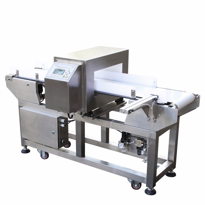 SS 304 Structure Food Metal Detector With FDA Grade PU Material Conveyor Belt