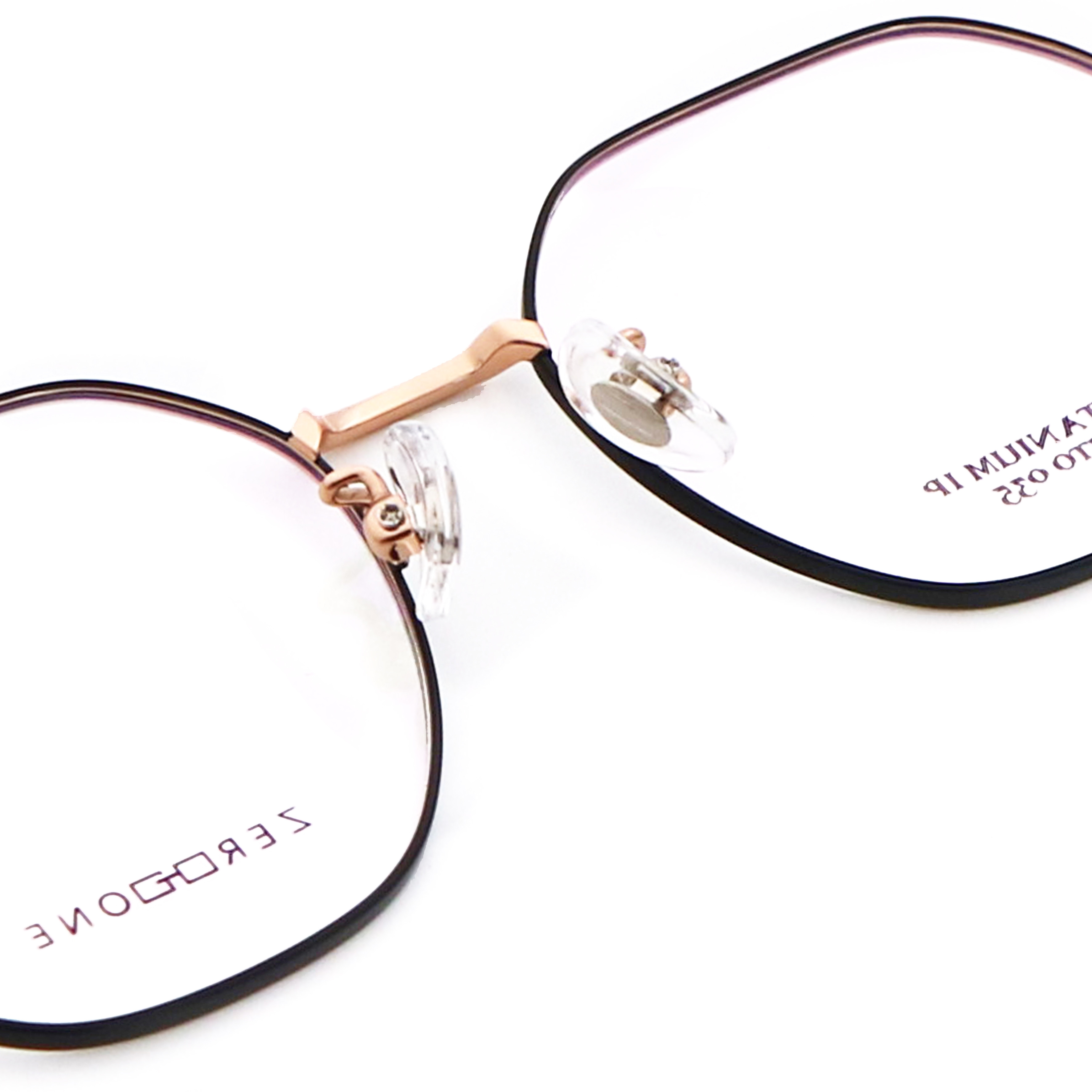 Retro Classic Oversized Beta Titanium Glasses Frame For Younger Man Woman