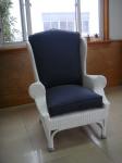 European Style Hand-Woven Outdoor Rattan Sofa Chair For Balcony