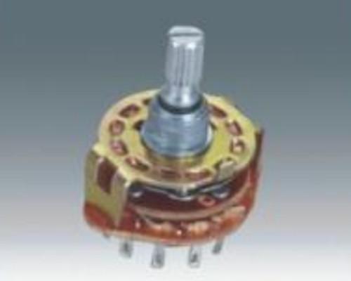 2 - 12 Position Miniature Electrical Switches , Motorized Momentary Rotary